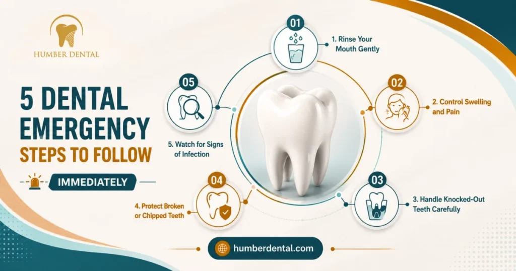 5 Dental Emergency Steps to Follow Immediately