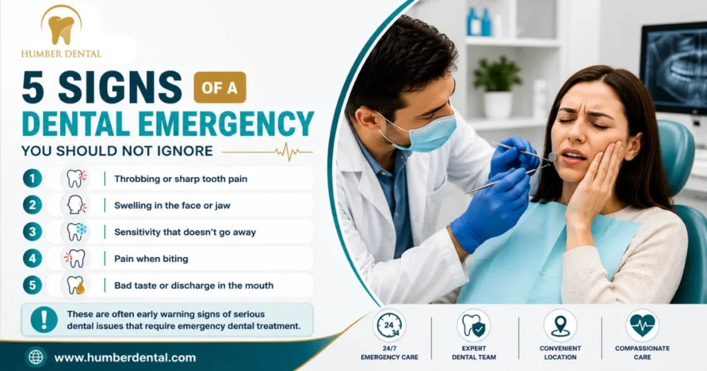 5 Signs of a Dental Emergency You Should Not Ignore