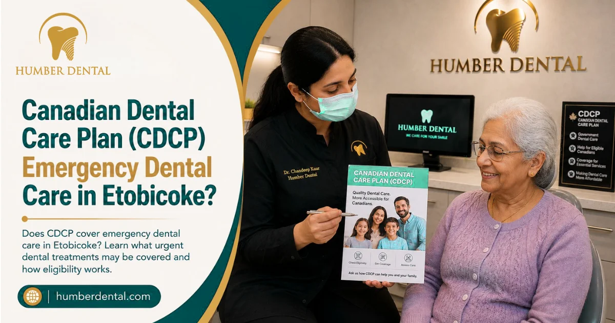 CDCP emergency dental coverage