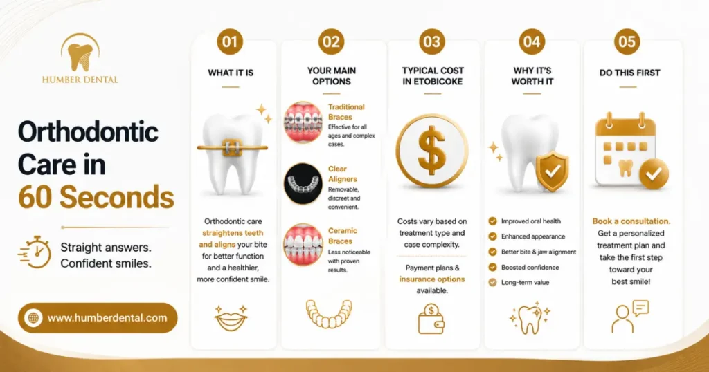 Orthodontic Care in 60 Seconds