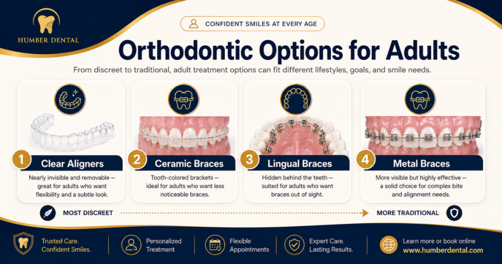 Orthodontic Options for Adults