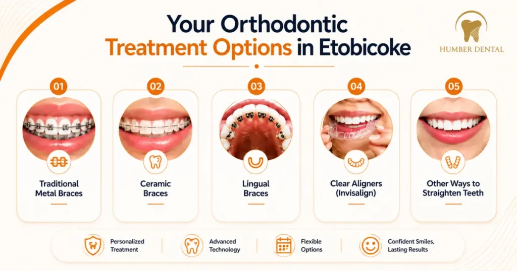 Your Orthodontic Treatment Options in Etobicoke