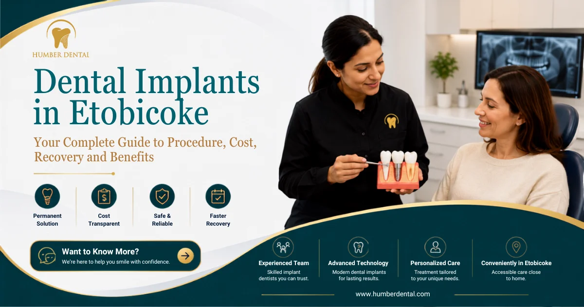 Dental Implants in Etobicoke: Your Complete Guide to Procedure, Cost, Recovery and Benefits