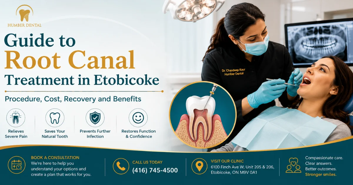 Guide to Root Canal Treatment in Etobicoke: Procedure, Cost, Recovery and Benefits