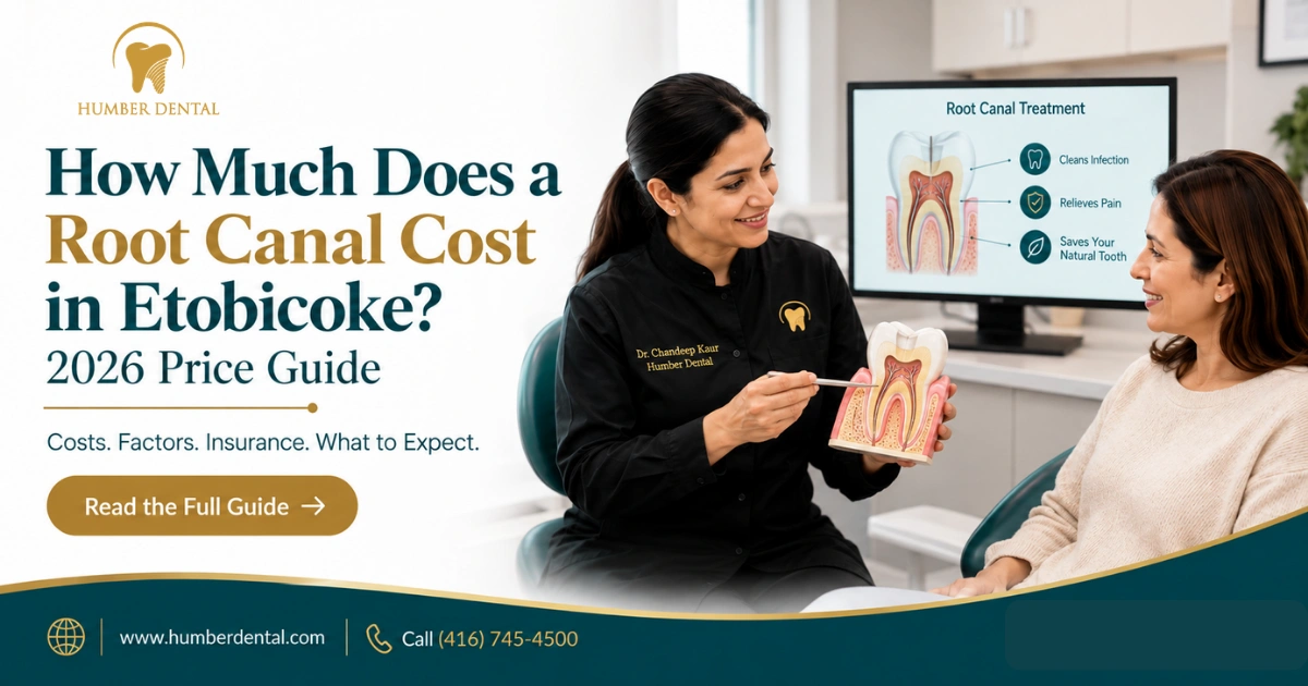 How Much Does a Root Canal Cost in Etobicoke? 2026 Price Guide