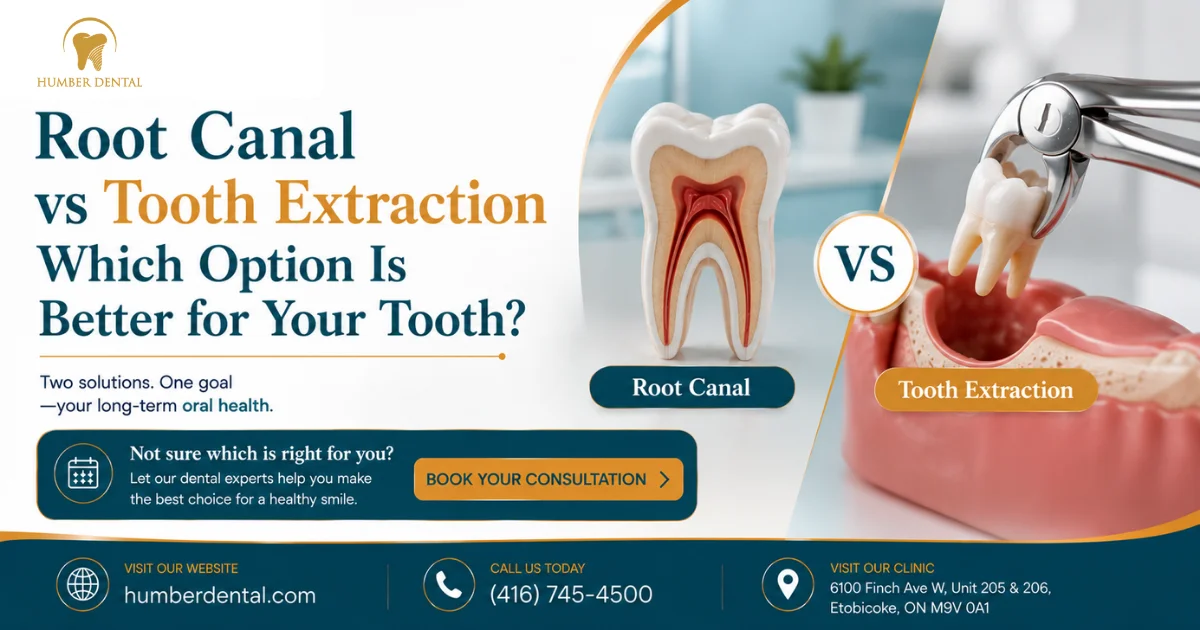 Root Canal vs Tooth Extraction: Which Option Is Better for Your Tooth?