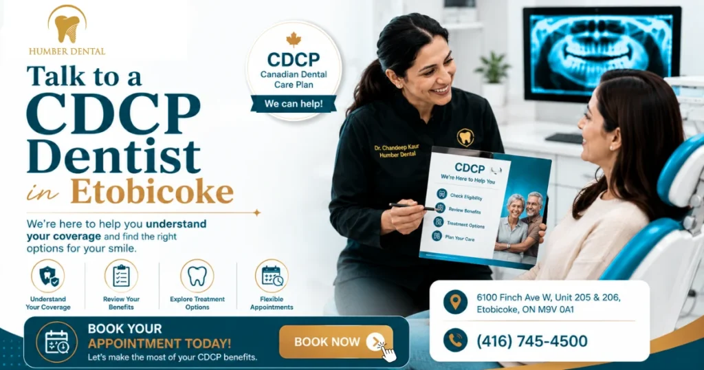 Talk to a CDCP Dentist in Etobicoke