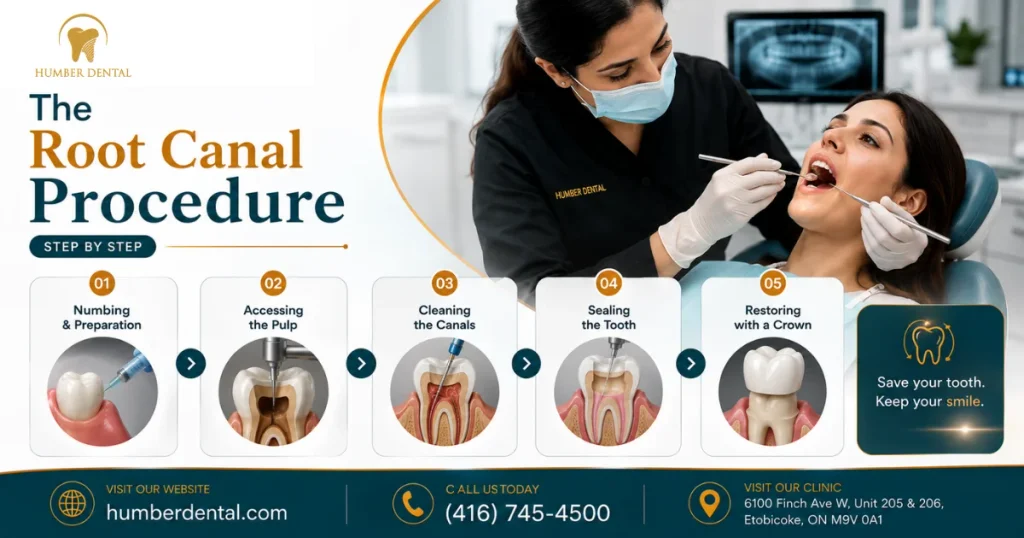 The Root Canal Procedure, Step by Step