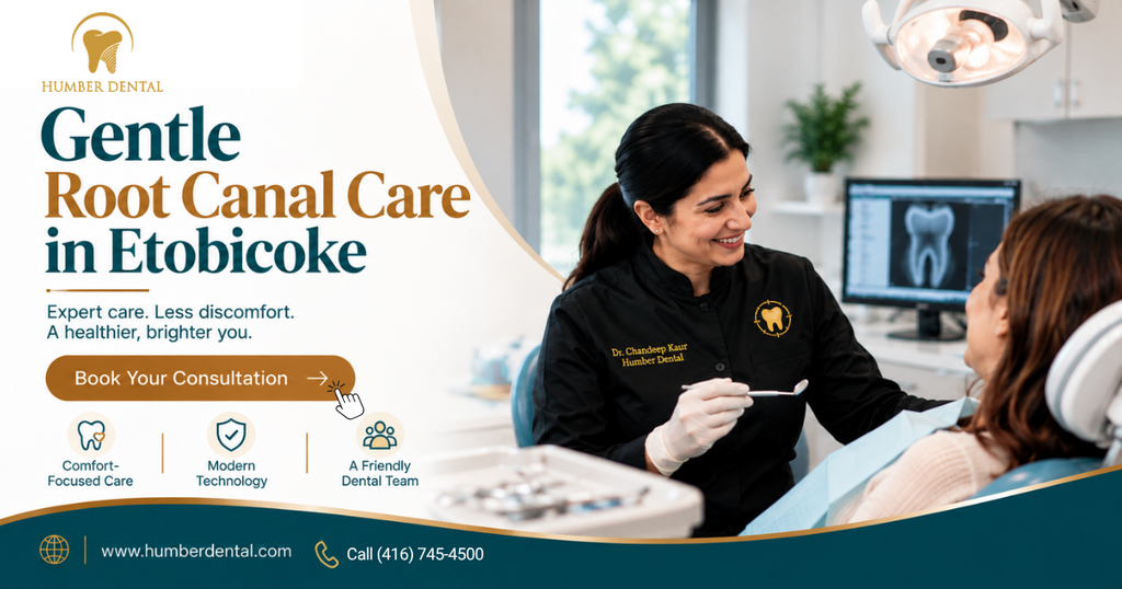 Gentle Root Canal Care in Etobicoke