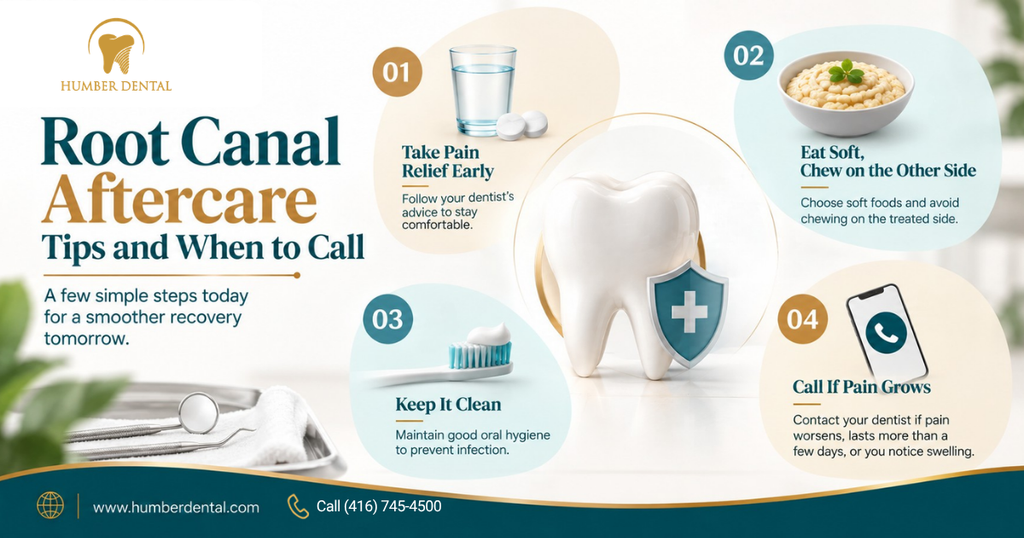 Root Canal Aftercare Tips and When to Call
